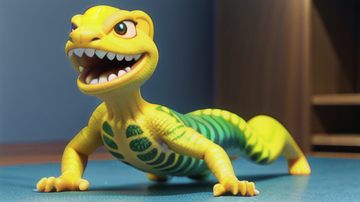 ヤモリ腕立て伏せ