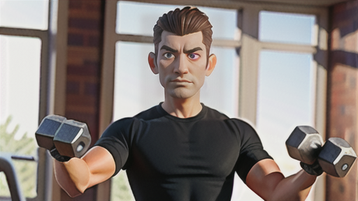 ダンベルキックバックのやり方