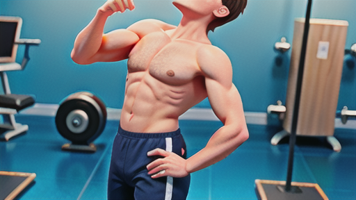 肩甲挙筋のストレッチ