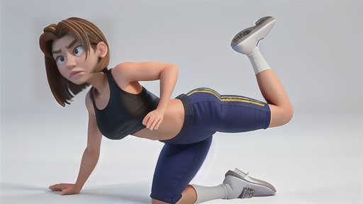 正しいフォームを維持