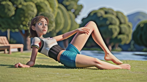 チューブクランチの方法