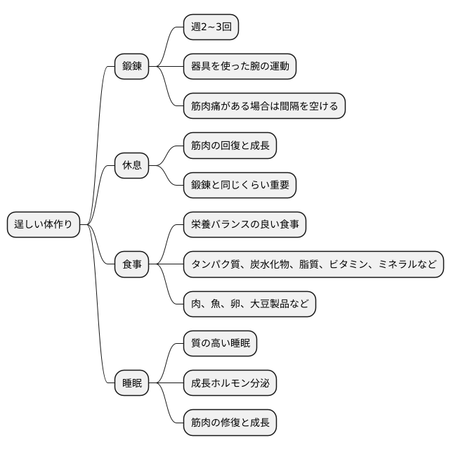 トレーニングの頻度と休息